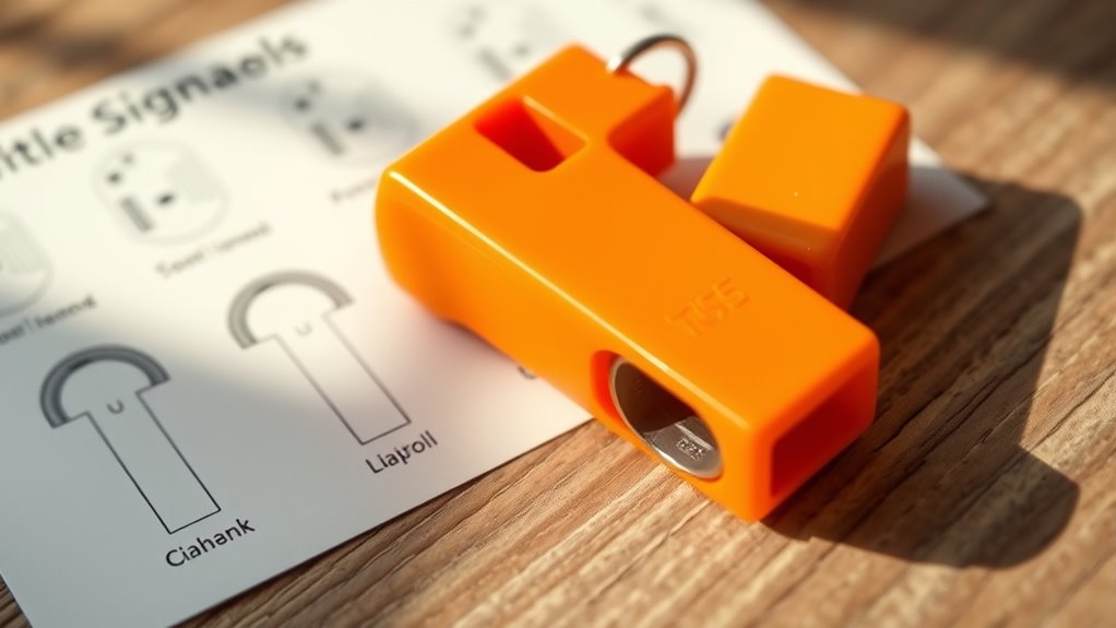 proper whistle maintenance and use