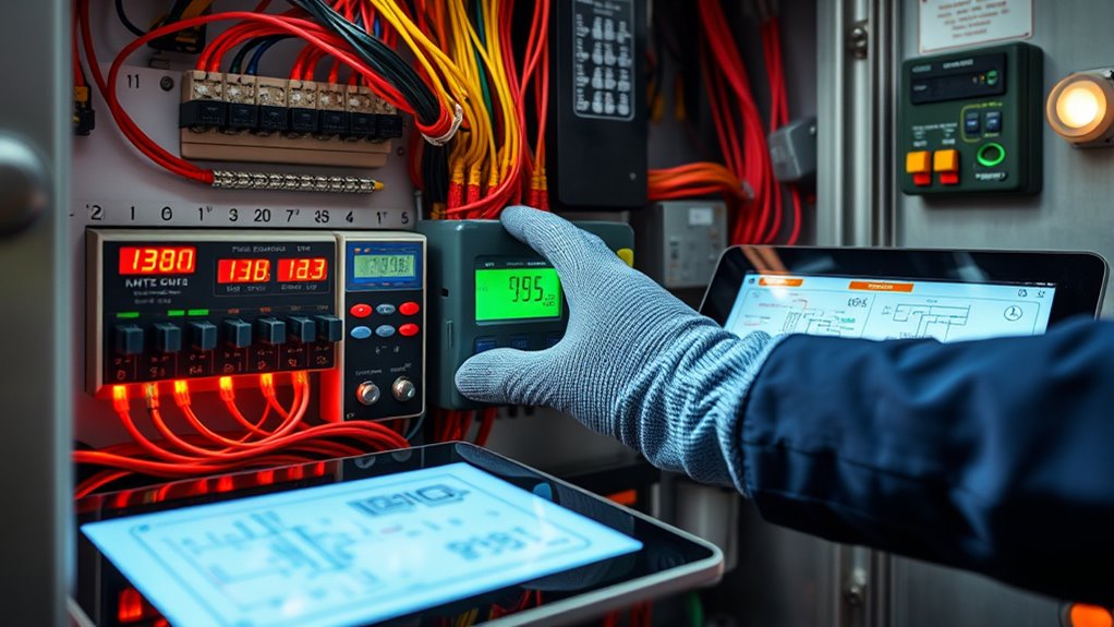 protective device calibration and configuration