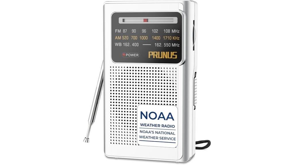 prunus j 161 weather radio