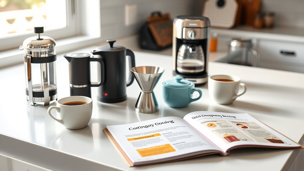 quick coffee brewing tips