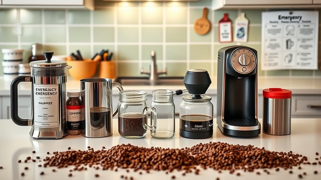 quick coffee emergency solutions