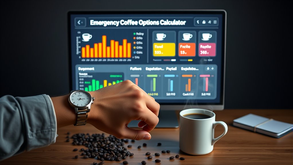 quick emergency coffee guidance