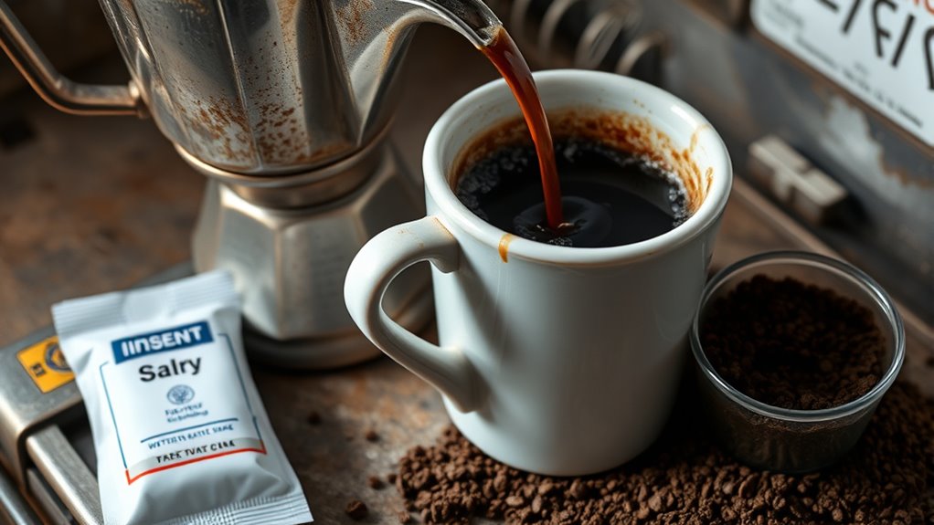 quick flavorful coffee brewing