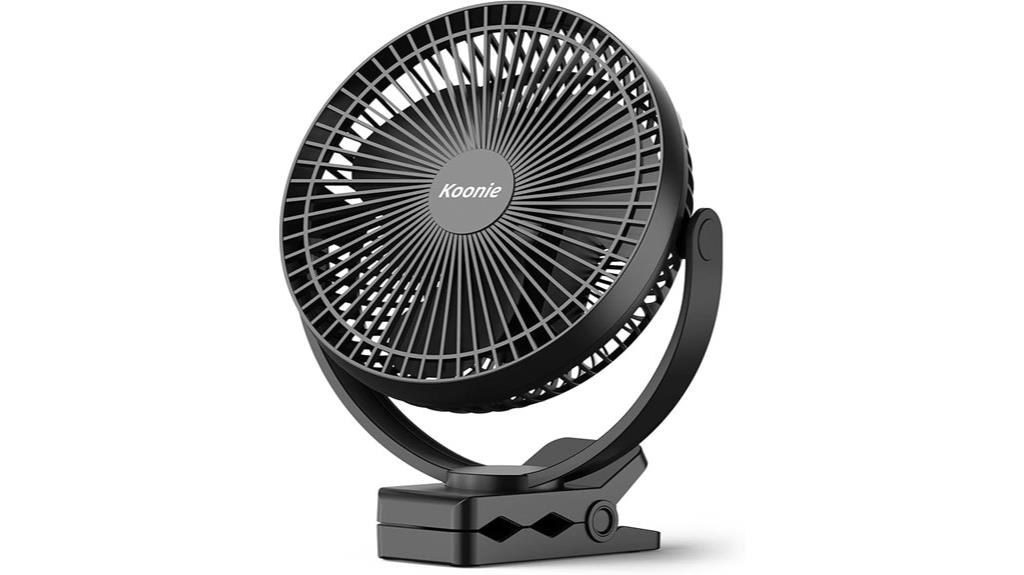 rechargeable 10 000mah fan