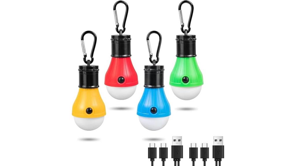 rechargeable camping lanterns pack