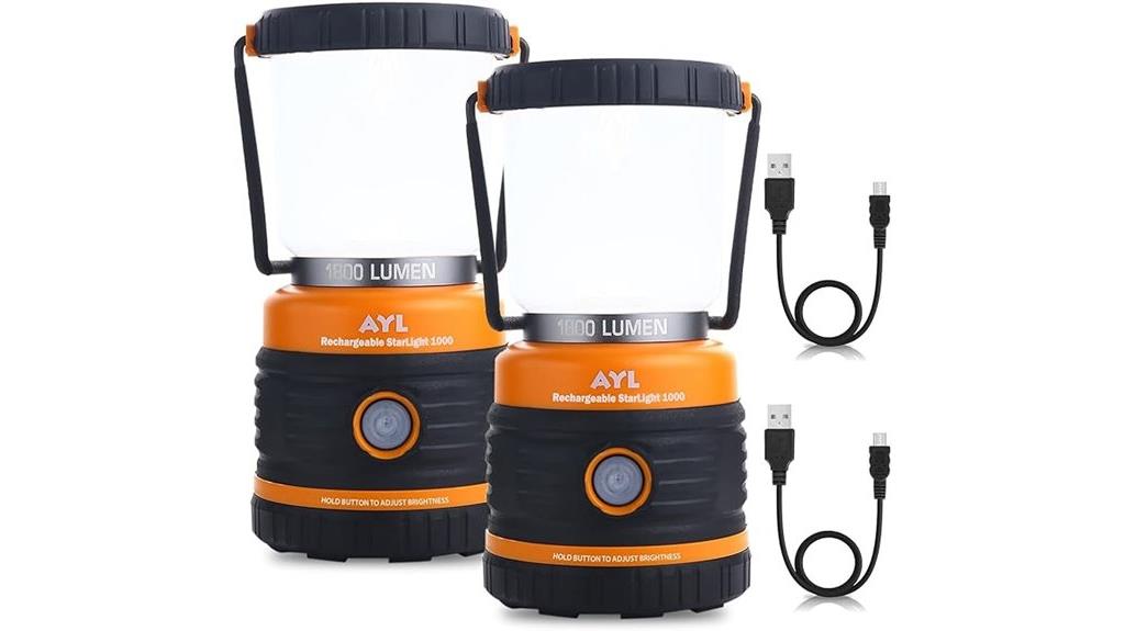 rechargeable led lantern pack