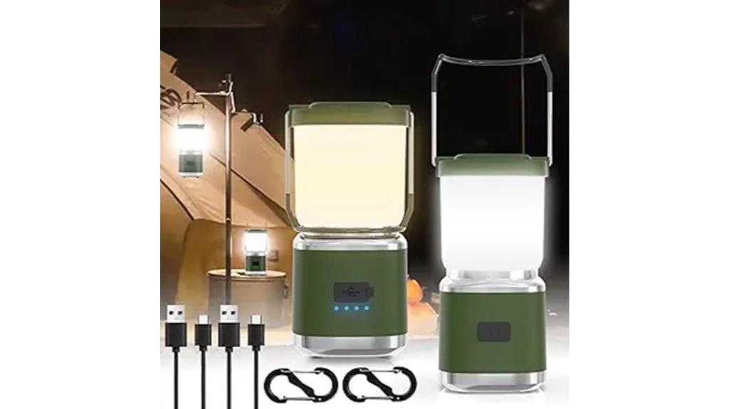 rechargeable waterproof led lantern