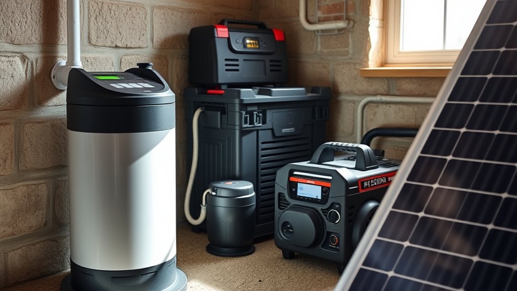 reliable sump pump backup options