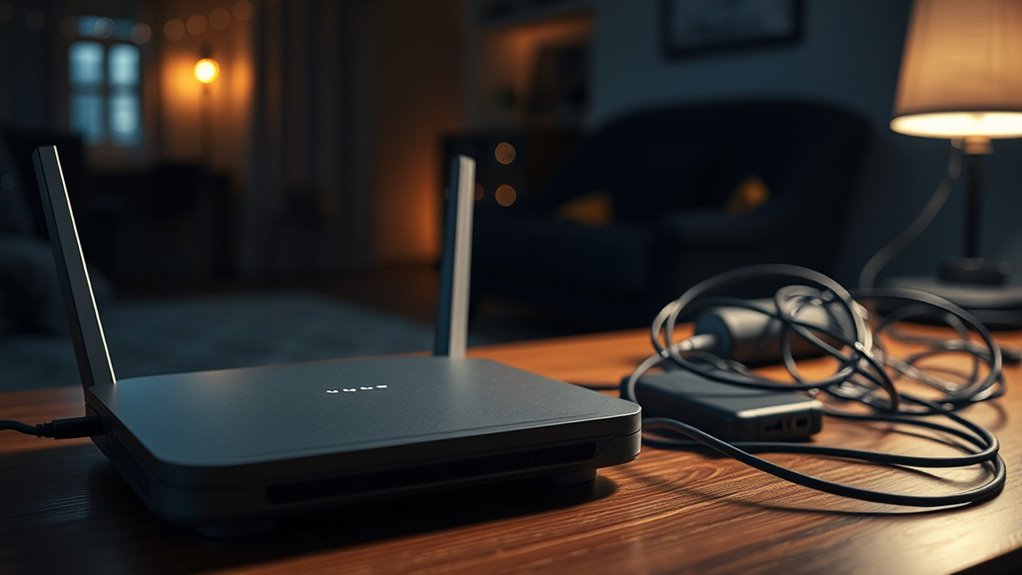 router power during outages