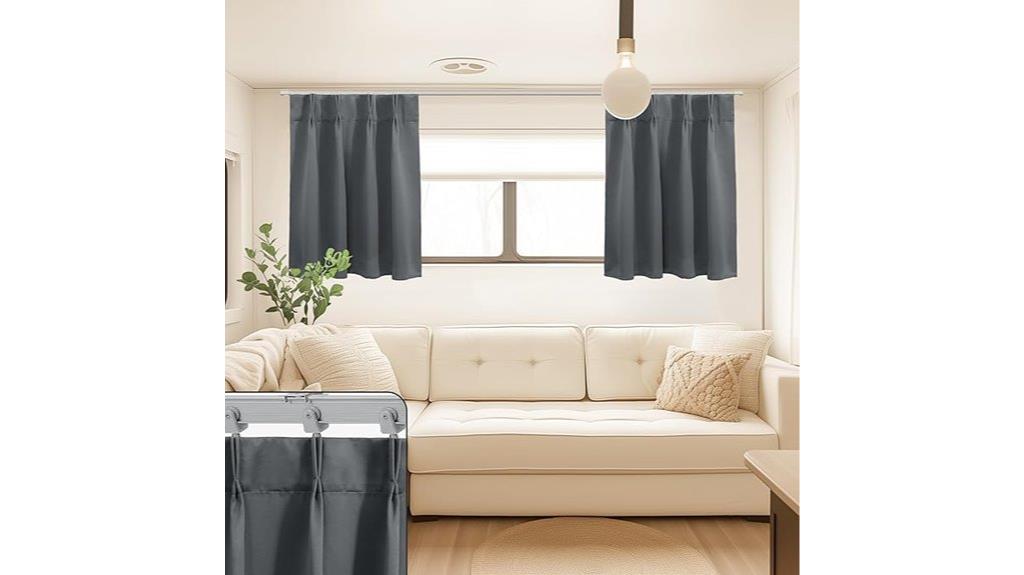 rv camper window curtains