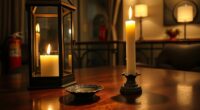 safe candle lantern practices