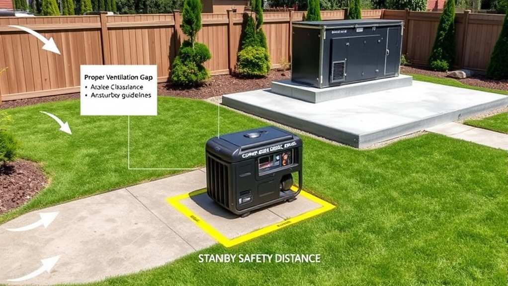 safe generator placement guidelines