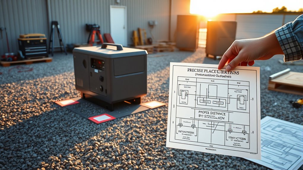 safe generator placement tips