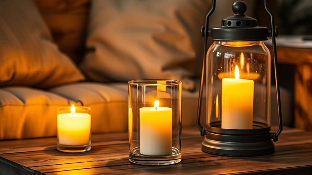 safe strategic candle placement
