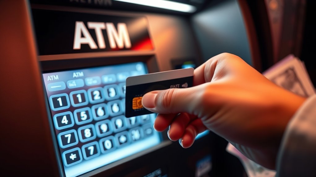 secure pin and card information