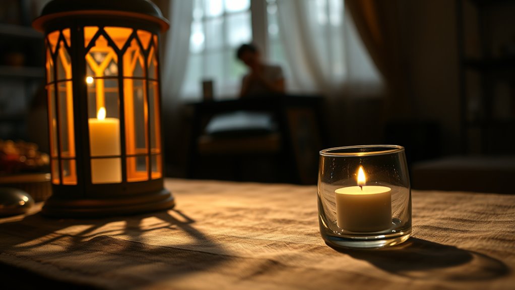 select appropriate safe lighting