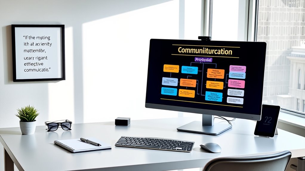 set clear communication guidelines