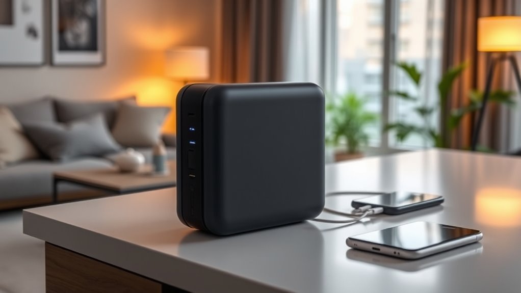 silent portable emergency power