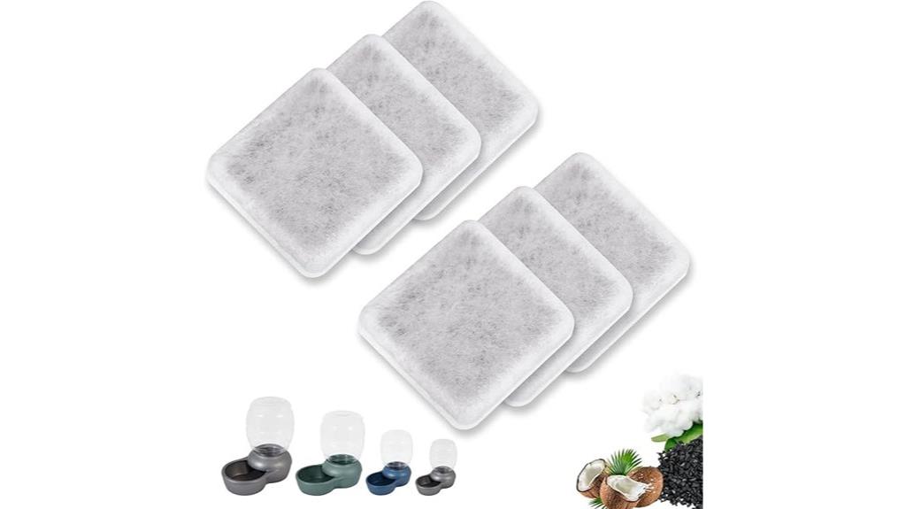 six pack charcoal filters