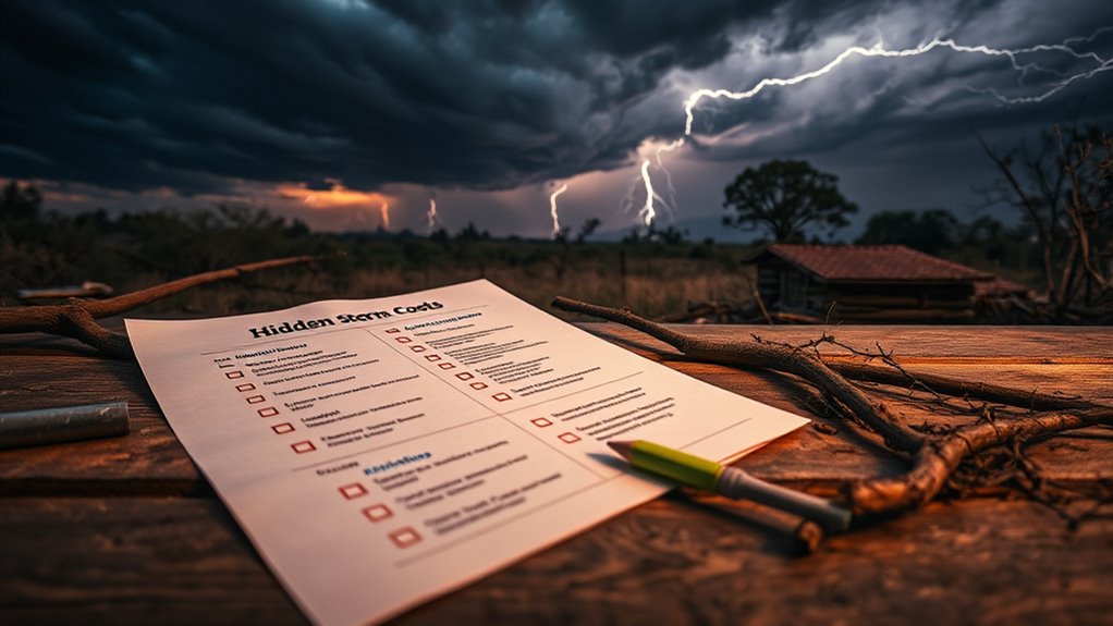 storm cost hidden factors