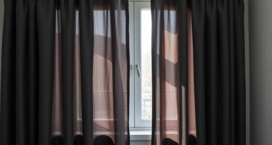 stylish blackout apartment curtains