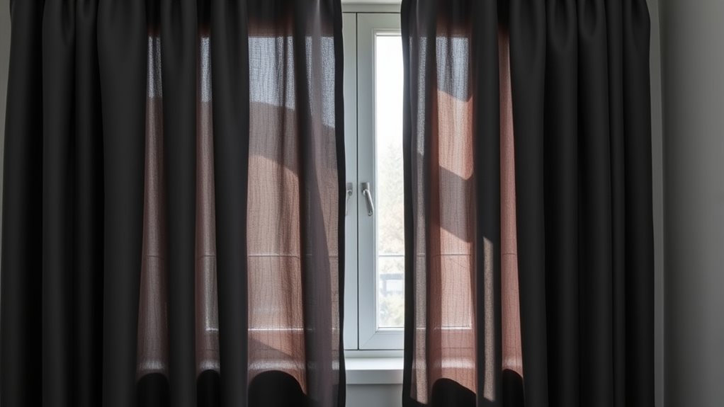 stylish blackout apartment curtains