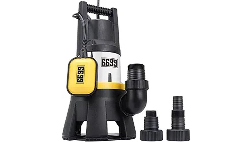 submersible 7000gph water pump