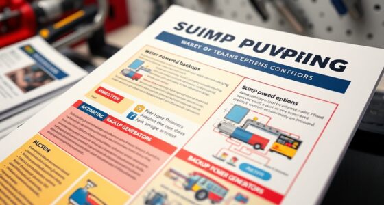 sump pump backup options