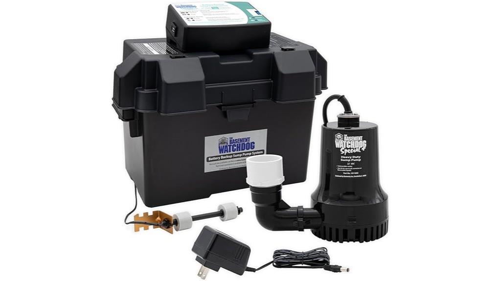 sump pump battery backup