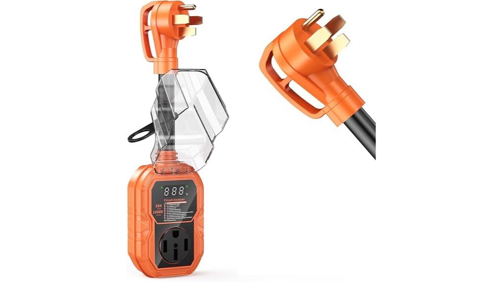 surge protector with display