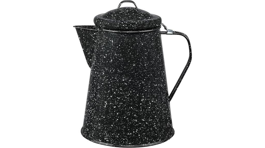 three quart granite coffee boiler