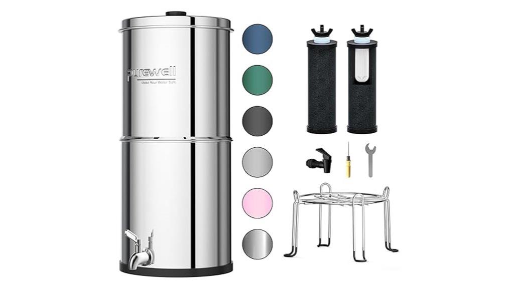 three stage water filtration