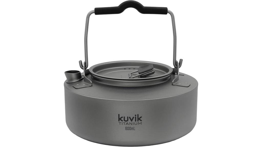 titanium backpacking kettle