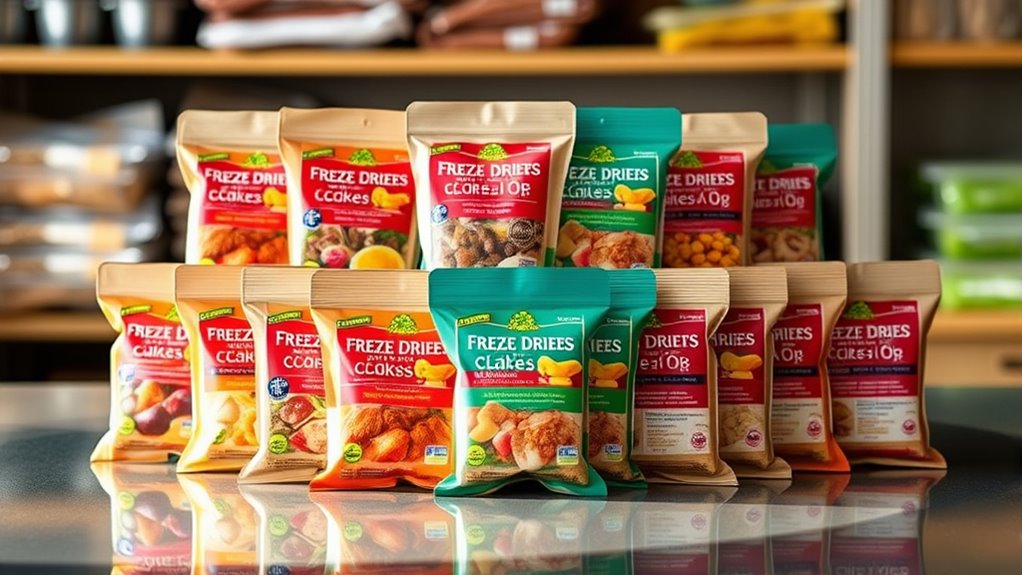 top compact freeze dried food