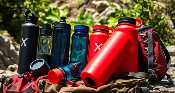 top compact travel water bottles