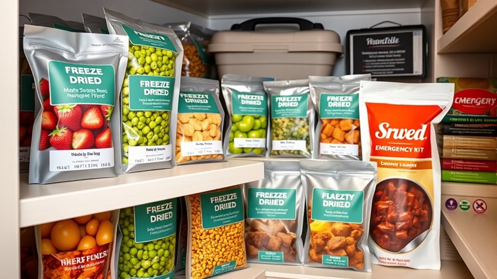 top freeze dried hurricane foods