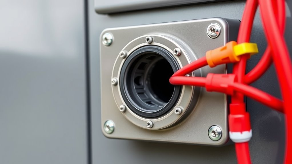 top generator inlet box options
