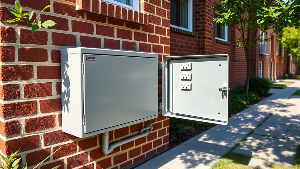 top generator inlet box options