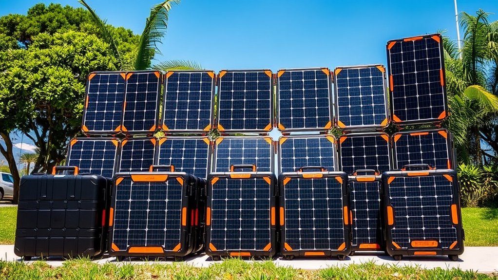 top portable solar panel cases
