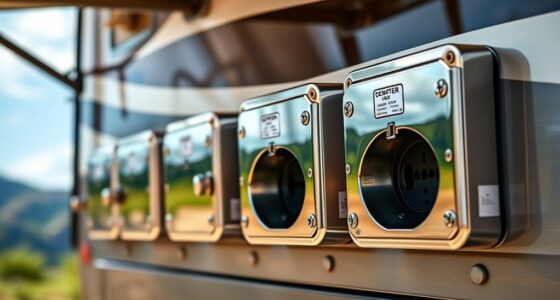 top rv generator inlet boxes