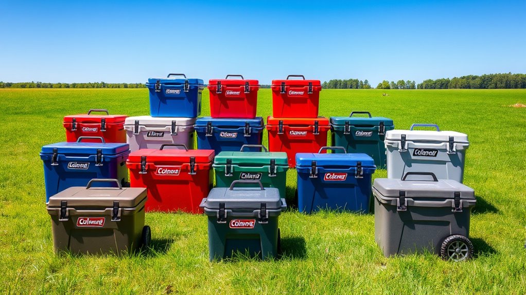 top wheelie cooler selections