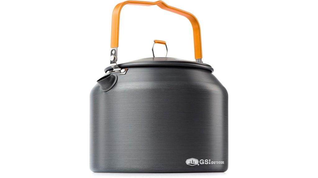 ultralight aluminum tea kettle