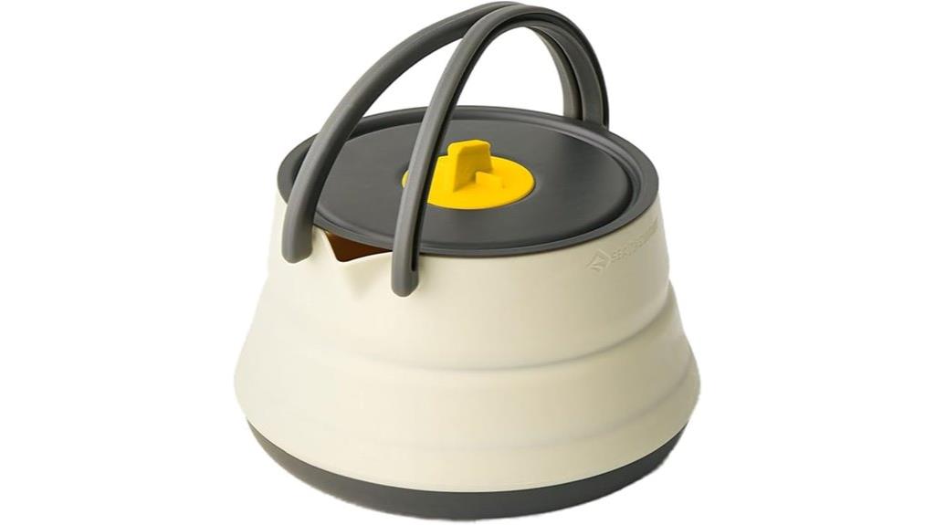 ultralight collapsible camping kettle