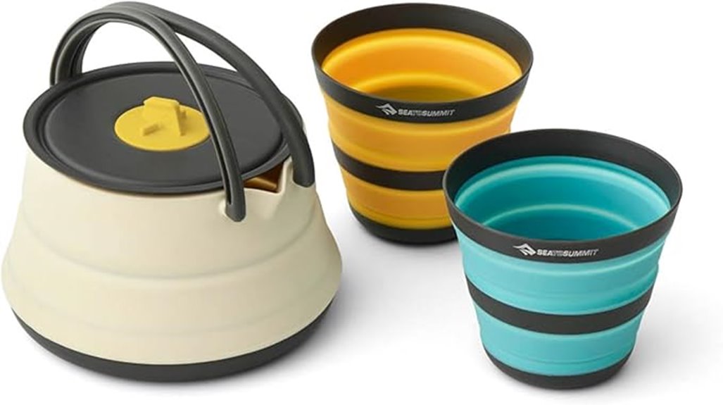 ultralight collapsible cookware set