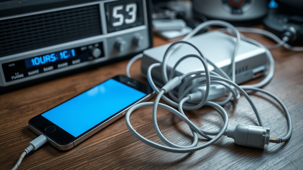 unplug devices after charging