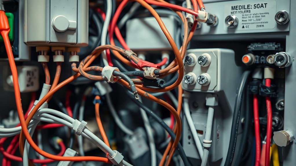 use proper wiring and connectors