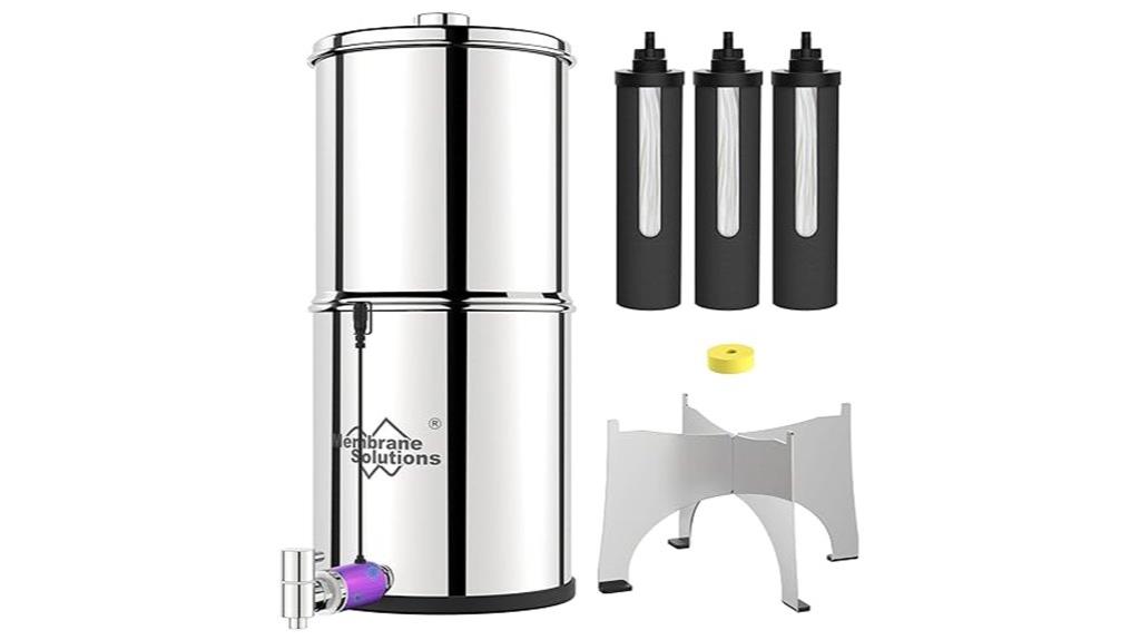 uv countertop water filter