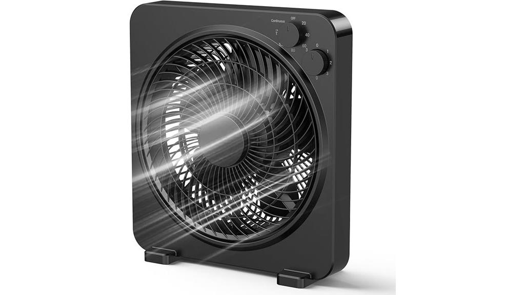 versatile quiet cooling fans