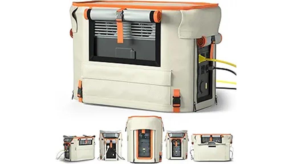 waterproof cover for power station