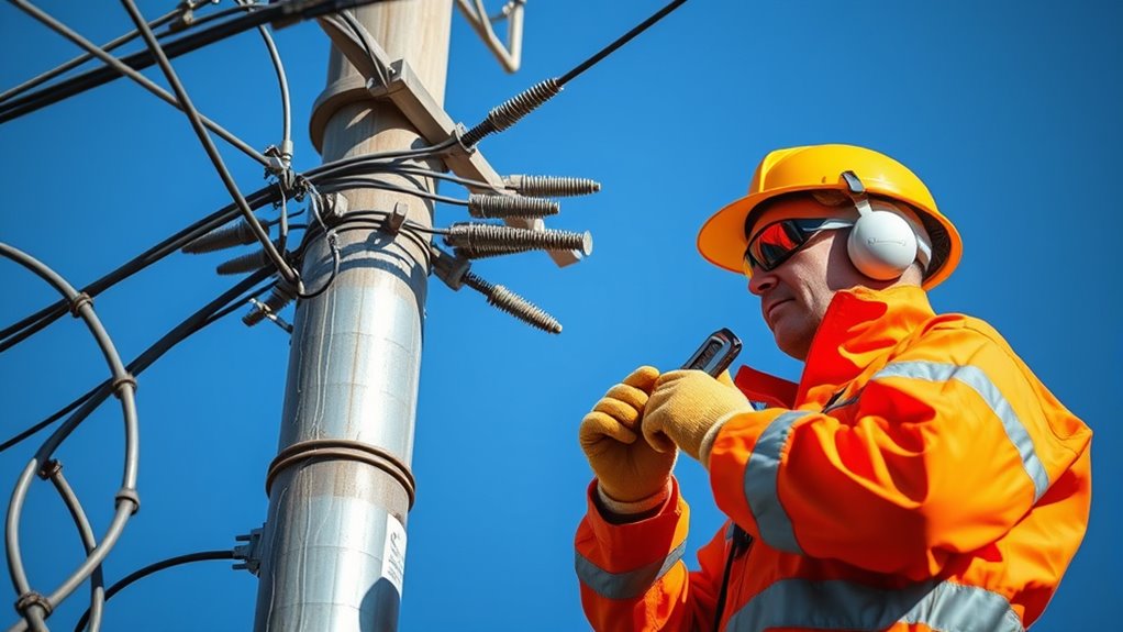 wear protective electrical gear